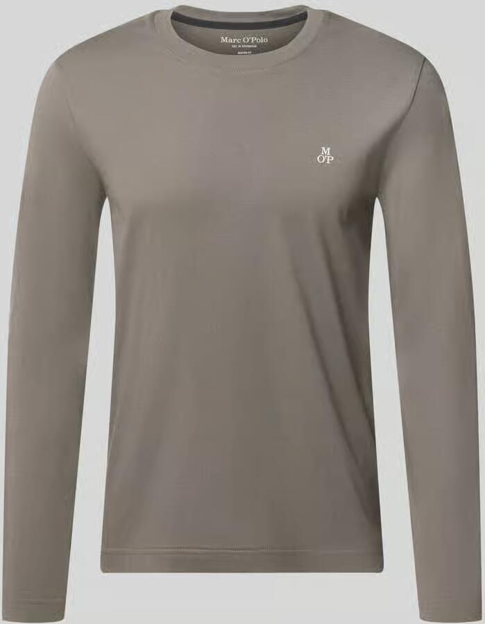 Marc O'Polo Shaped fit shirt met lange mouwen van puur katoen