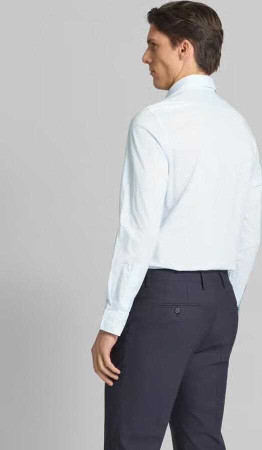 Marc O'Polo Overhemd met lange mouwen Fijne allover-print ontmoet hoogwaardige comfort