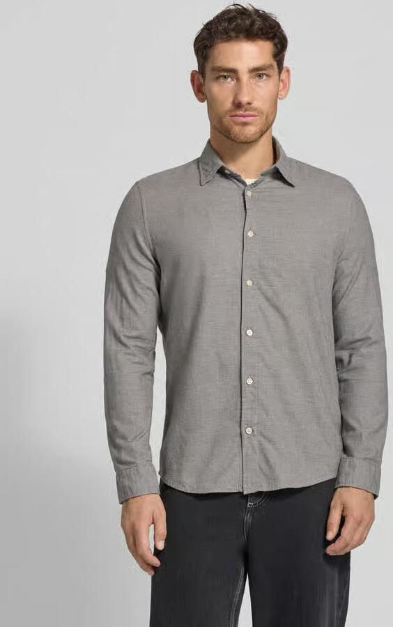 Marc O'Polo Shaped fit vrijetijdsoverhemd van puur katoen - Foto 2