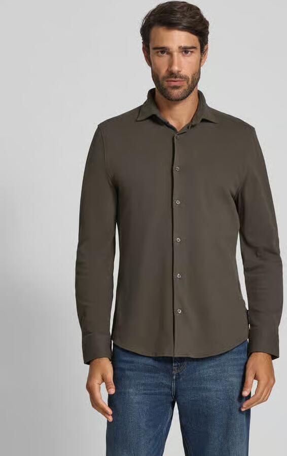 Marc O'Polo Shaped fit vrijetijdsoverhemd van puur katoen - Foto 2