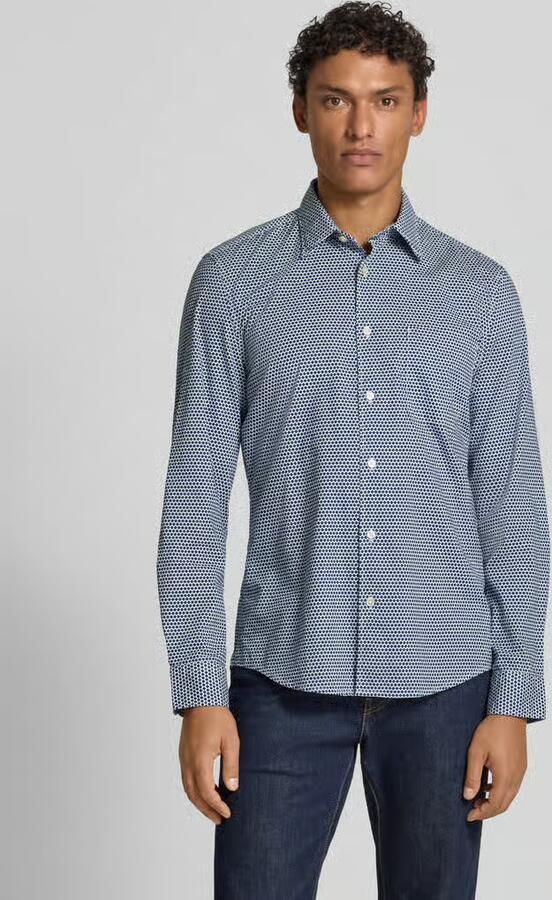 Marc O'Polo Shaped fit vrijetijdsoverhemd van puur katoen - Foto 2