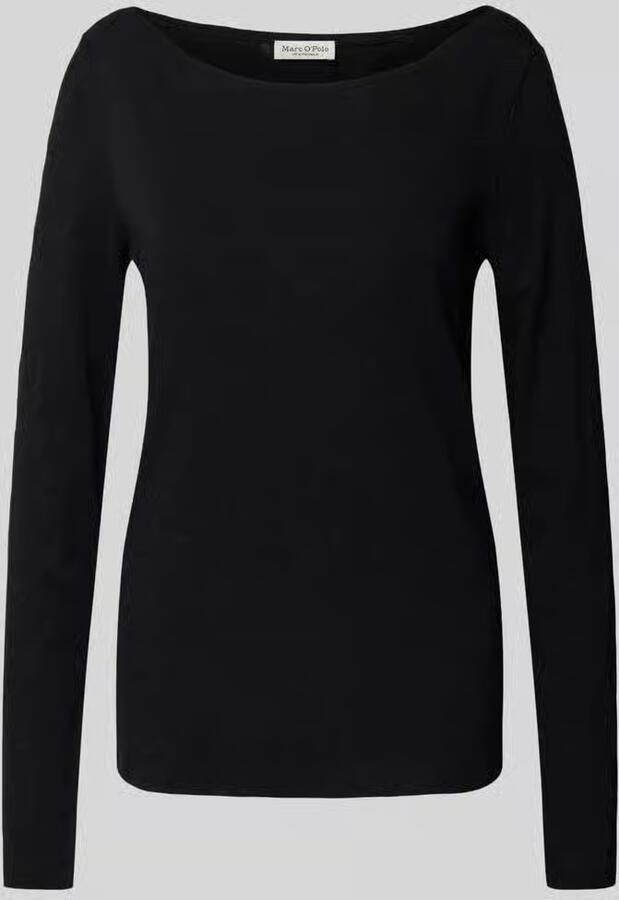 Marc O'Polo Shirt met lange mouwen van biologisch katoen