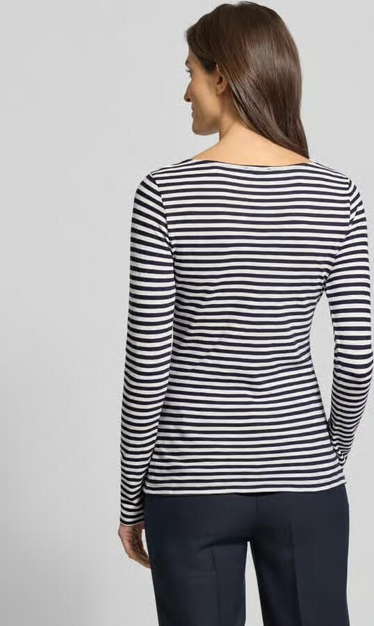 Marc O'Polo Shirt met lange mouwen van biologisch katoen
