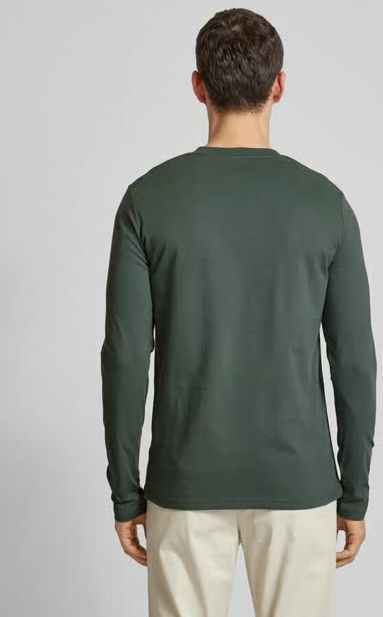Marc O'Polo Marc &O&amp;amp;amp;#39;Polo; Long Sleeve T-Shirt Donkergroen Groen Heren - Foto 6