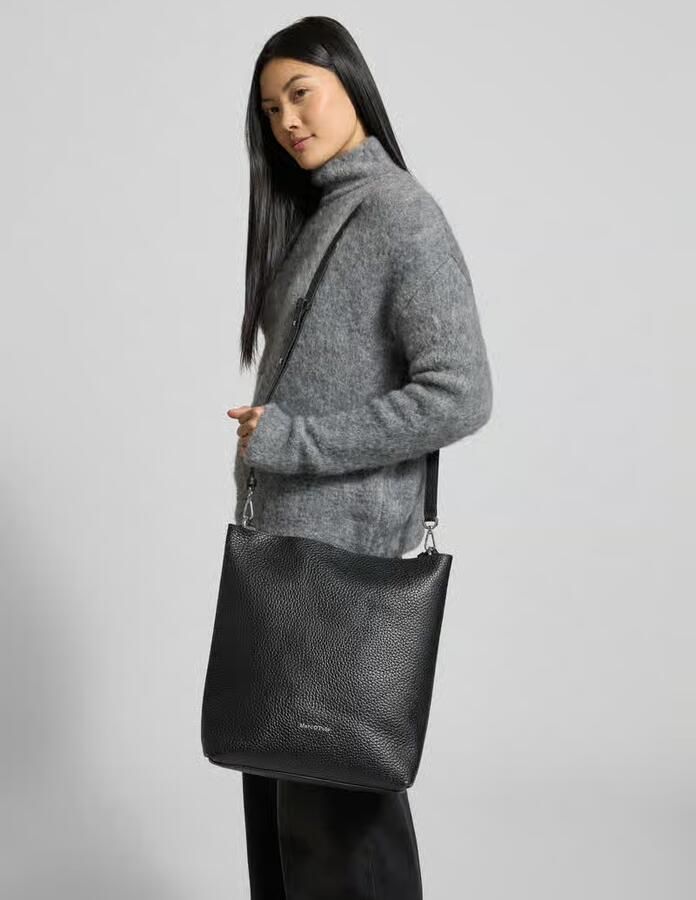 Marc O'Polo Shopper van echt runderleer model 'BRINJA'