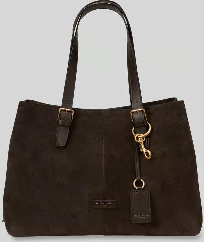 Marc O'Polo shopper van runder suède