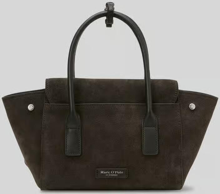 Marc O'Polo shopper van runder suède met karabijnsluiting - Foto 2