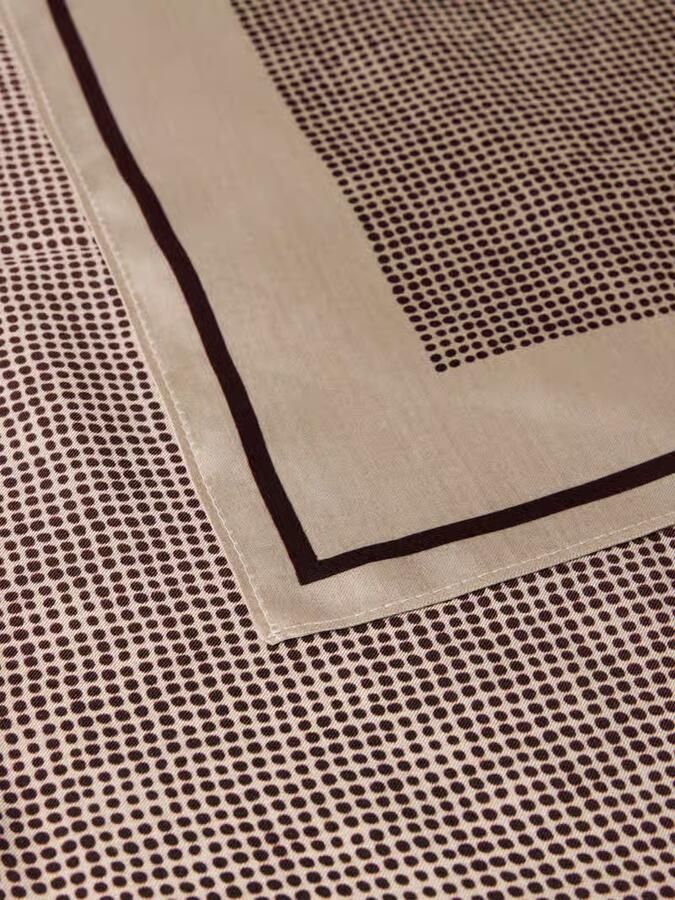 Marc O'Polo Sjaal in satijnlook van mix van viscose en modal