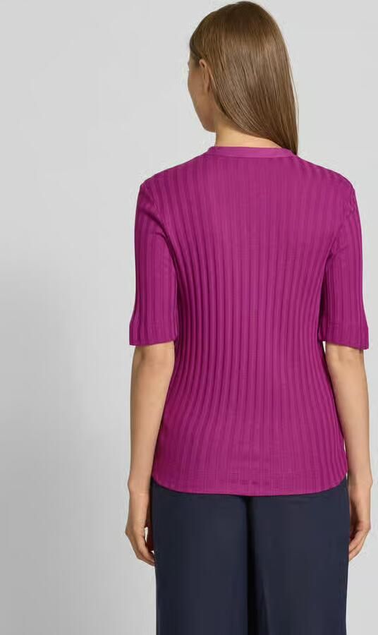 Marc O'Polo Slim fit cardigan van een mix van modal en katoen