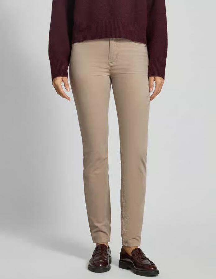Marc O'Polo Slim fit corduroy broek van katoenmix model 'ALKEA' - Foto 2