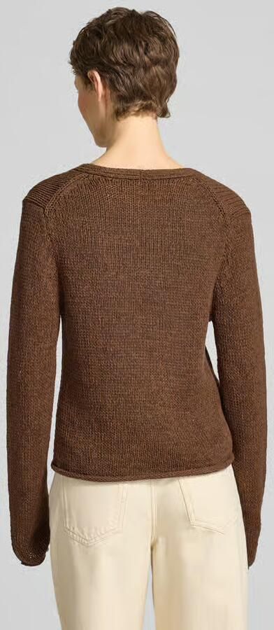 Marc O'Polo slim fit gebreid jack van katoenmix
