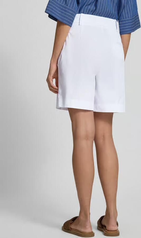 Marc O'Polo Slim fit korte broek van twill