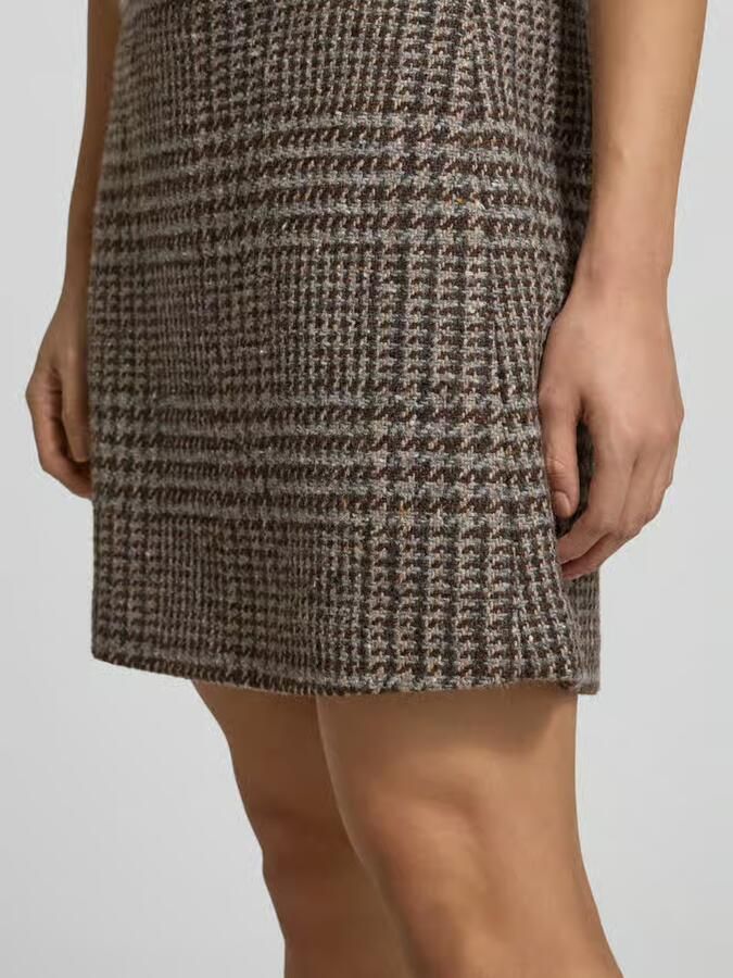 Marc O'Polo Slim fit minirok van wolmix - Foto 2