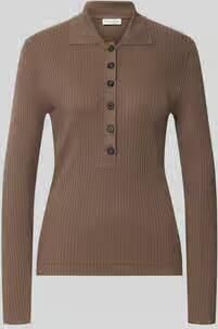 Marc O'Polo Slim fit pullover van mix van katoen en modal - Foto 3