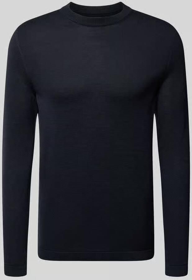 Marc O'Polo slim fit pullover van puur katoen × DFB Travel collectie - Foto 2