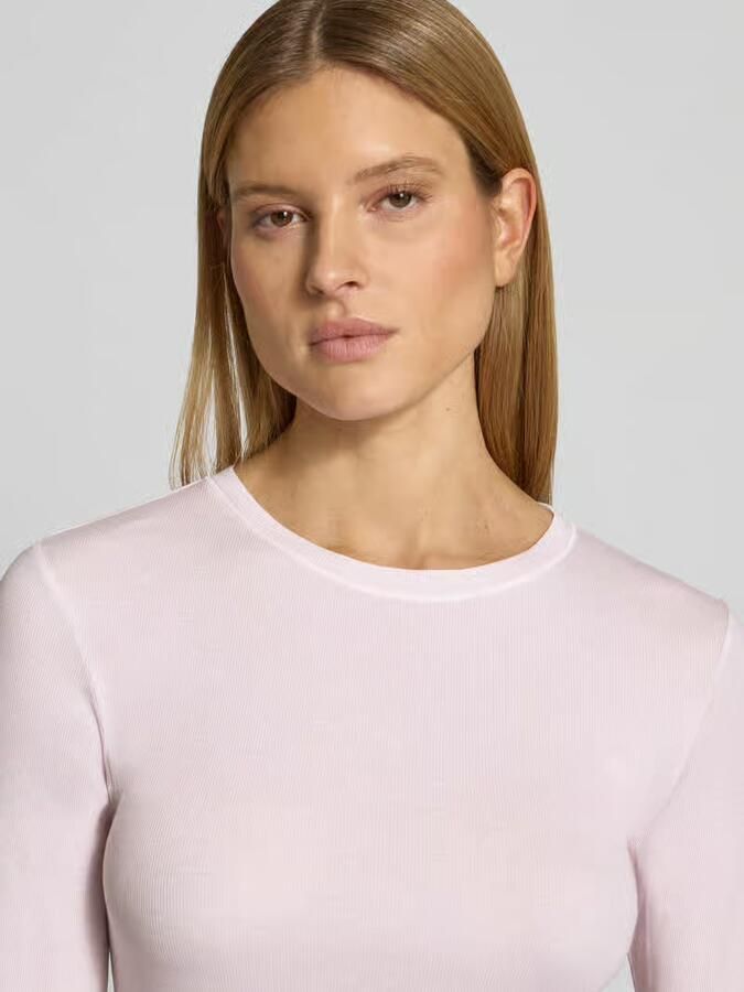 Marc O'Polo Slim fit shirt met lange mouwen van lyocellmix