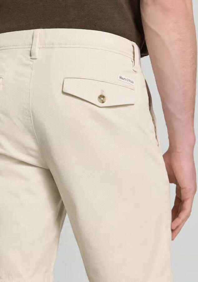 Marc O'Polo Slim fit short van katoenmix model 'SALO'