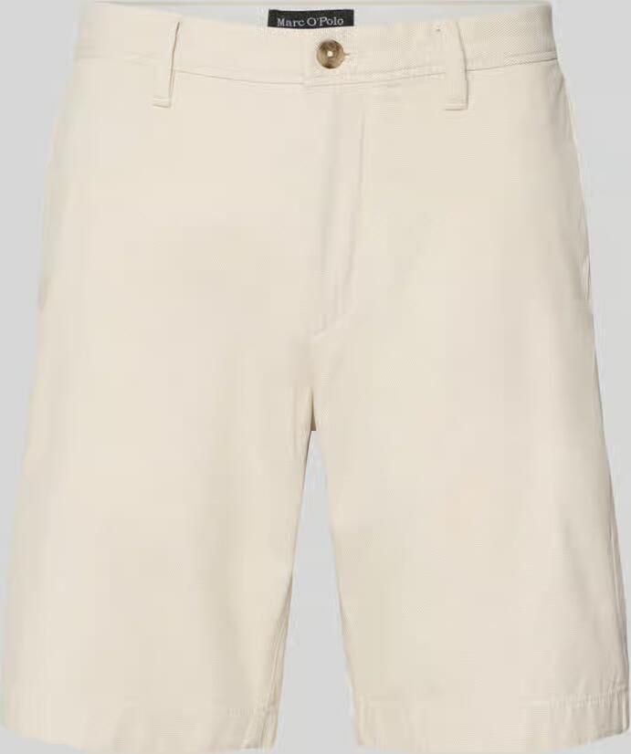 Marc O'Polo Slim fit short van katoenmix model 'SALO' - Foto 2
