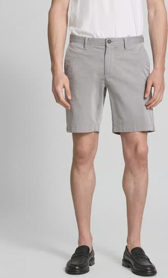 Marc O'Polo Slim fit short van katoenmix model 'SALO' - Foto 4