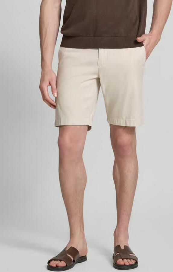 Marc O'Polo Slim fit short van katoenmix model 'SALO' - Foto 2