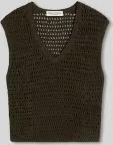 Marc O'Polo Slim fit spencer van katoenmix