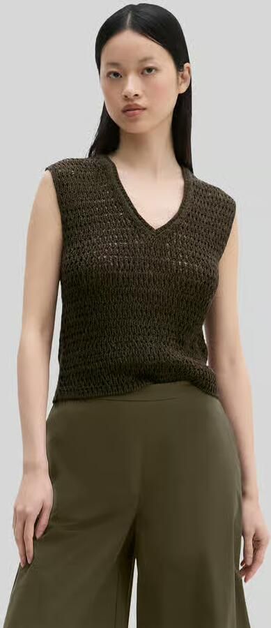 Marc O'Polo Slim fit spencer van katoenmix - Foto 2