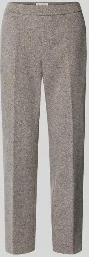 Marc O'Polo Slim fit stoffen broek van katoenmix