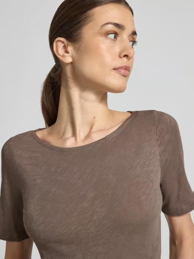 Marc O'Polo Slim Fit T-shirt van puur katoen
