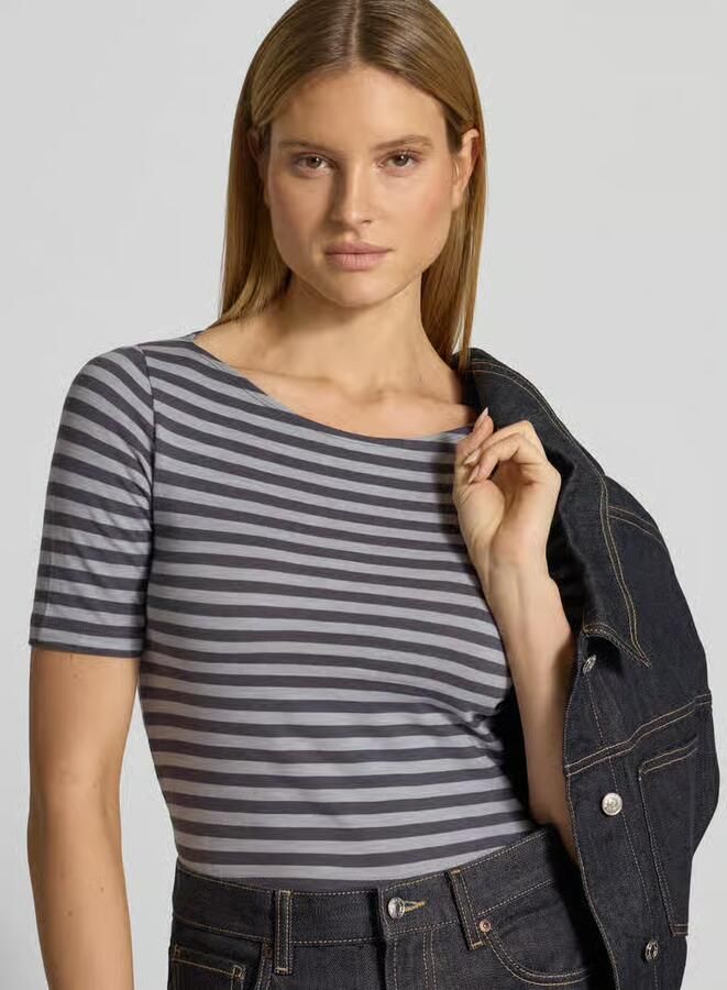 Marc O'Polo Slim Fit T-shirt van puur katoen