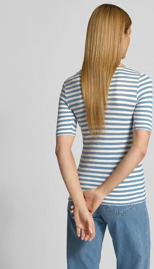 Marc O'Polo Slim Fit T-shirt van puur katoen - Foto 4