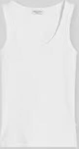 Marc O'Polo Slim fit tanktop van katoenmix