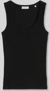 Marc O'Polo Slim fit tanktop van katoenmix