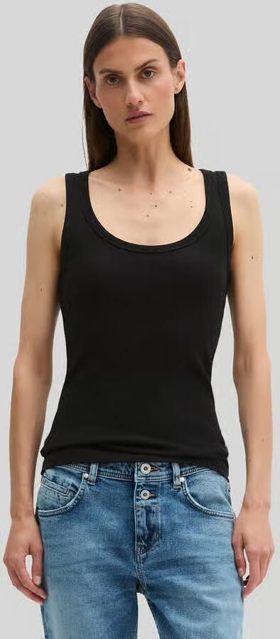 Marc O'Polo Slim fit tanktop van katoenmix - Foto 2