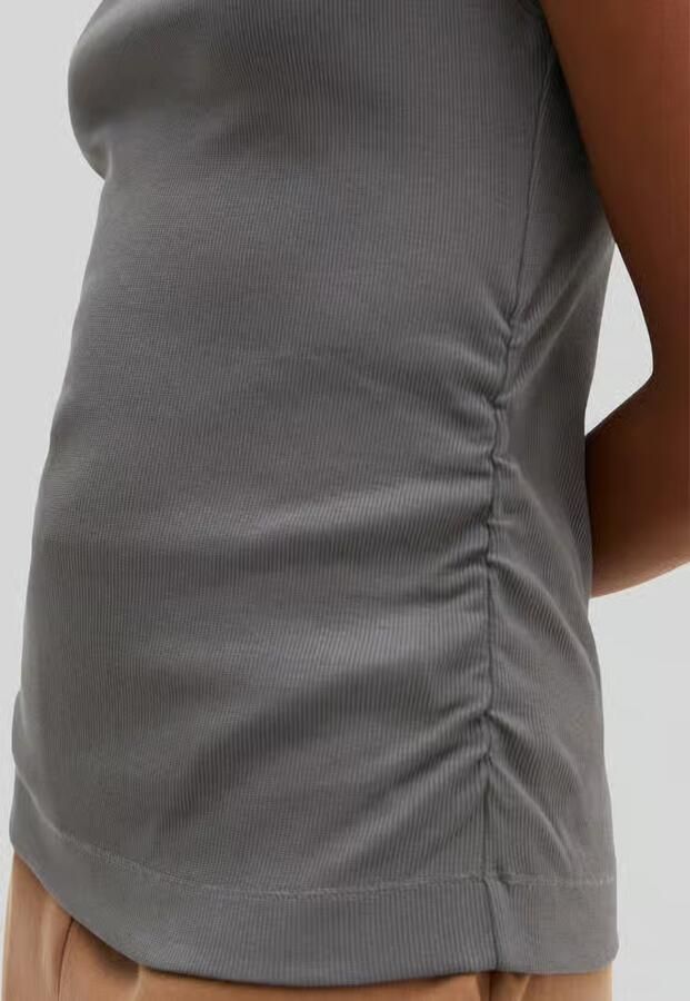 Marc O'Polo slim fit top van katoenmix - Foto 2