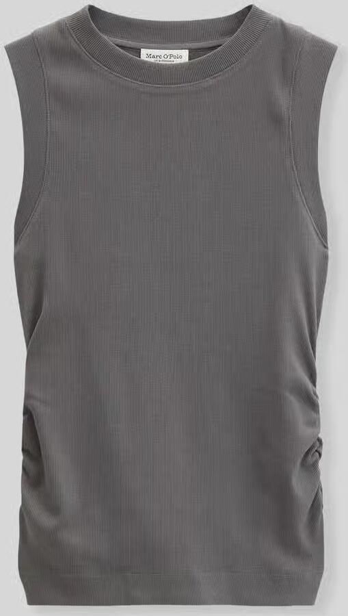 Marc O'Polo slim fit top van katoenmix - Foto 3
