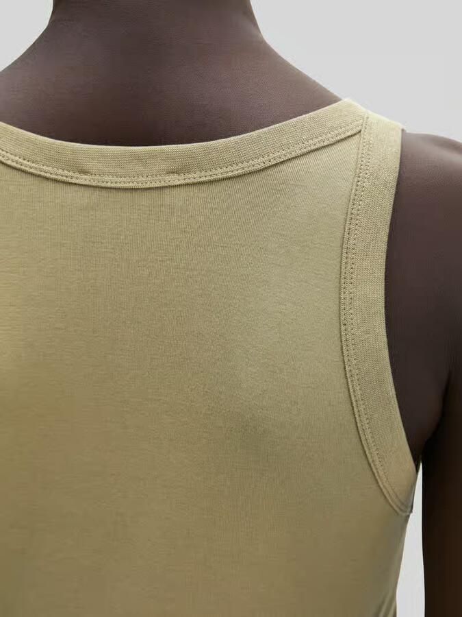 Marc O'Polo Slim fit top van puur katoen