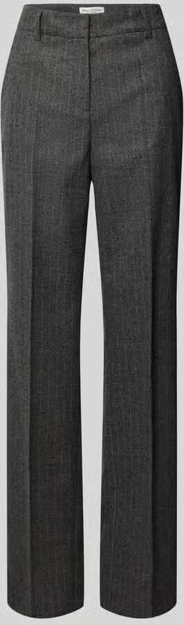 Marc O'Polo Smalle broek van wolmix