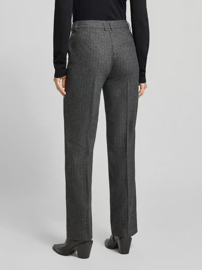 Marc O'Polo Smalle broek van wolmix - Foto 2