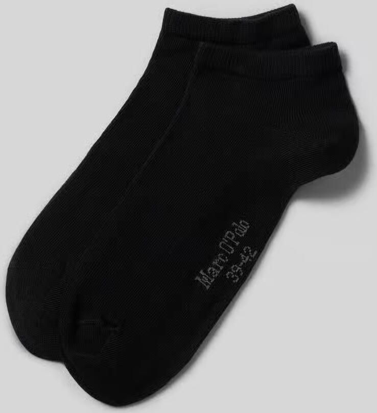 Marc O'Polo Sneakersokken van katoenmix in een set van 2
