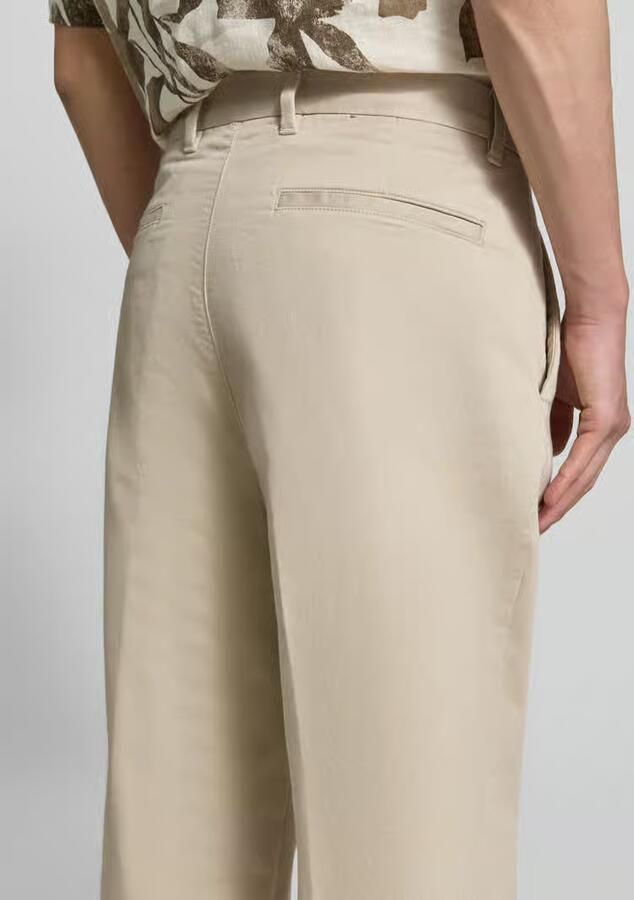 Marc O'Polo straight fit chino van mix van biologisch katoen
