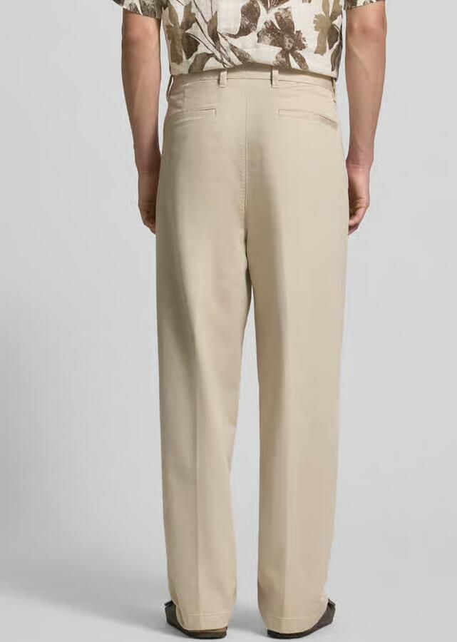 Marc O'Polo straight fit chino van mix van biologisch katoen