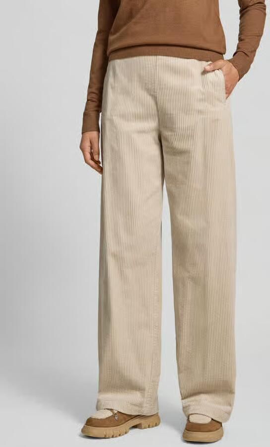 Marc O'Polo Straight fit corduroy broek van puur katoen - Foto 3