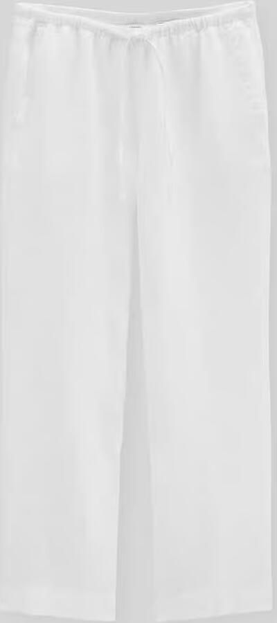 Marc O'Polo straight fit linnen broek van puur linnen - Foto 2