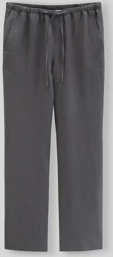 Marc O'Polo straight fit linnen broek van puur linnen - Foto 3