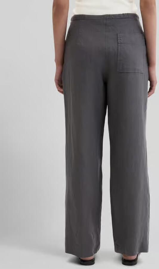 Marc O'Polo straight fit linnen broek van puur linnen - Foto 2