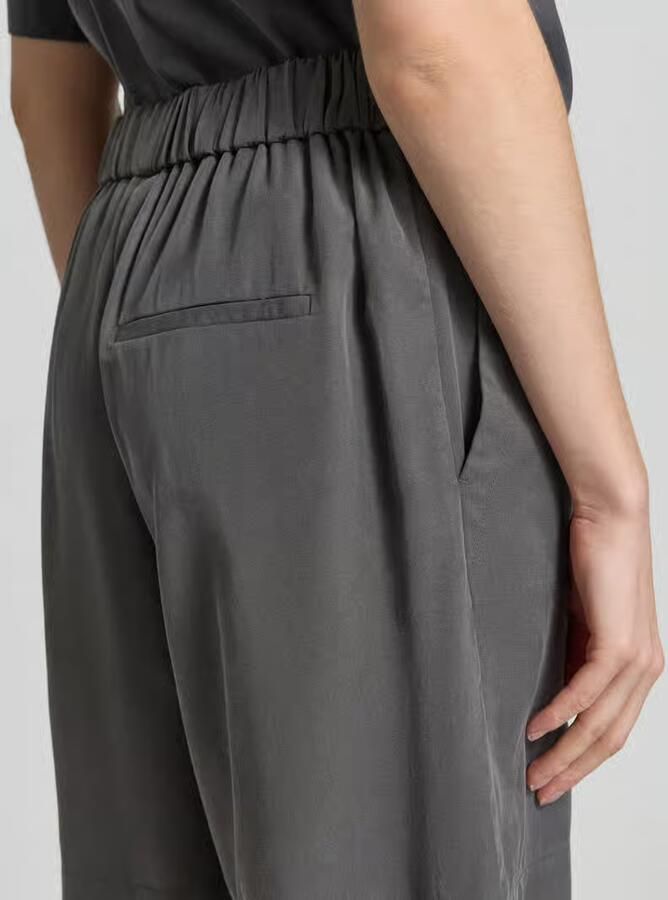 Marc O'Polo straight fit short en met linnen en viscose