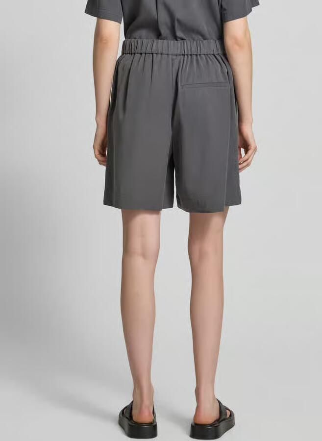 Marc O'Polo straight fit short en met linnen en viscose