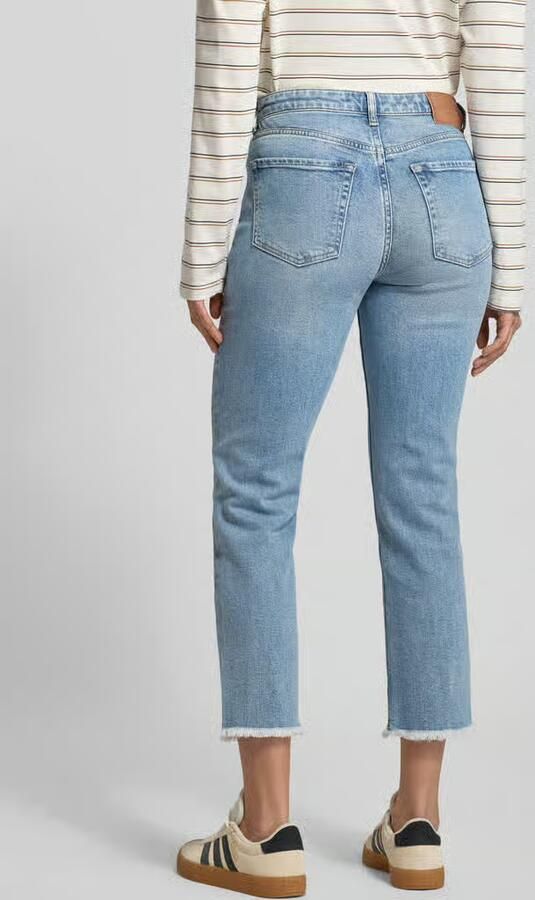 Marc O'Polo Straight leg jeans van katoenmix model 'LINDE'