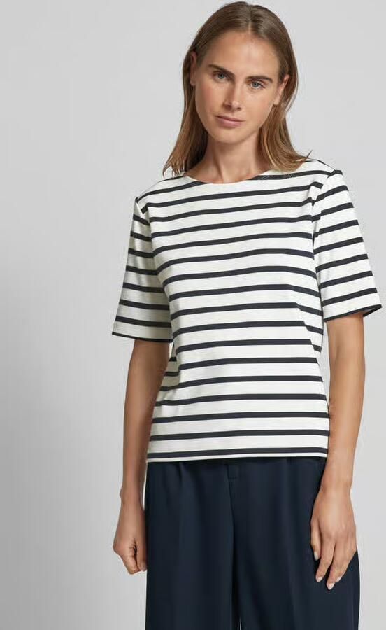 Marc O'Polo Sweatshirt met halflange mouwen - Foto 4
