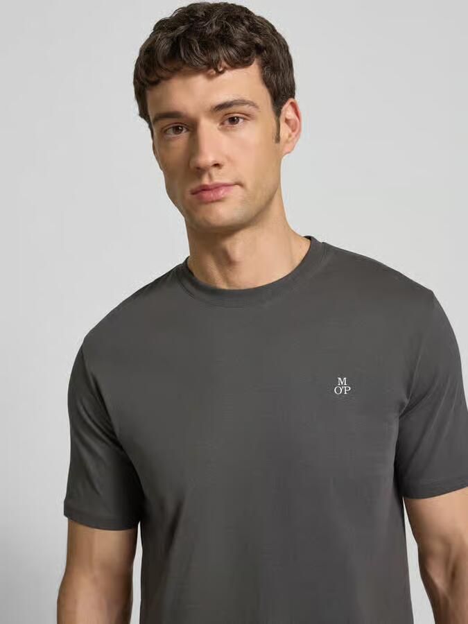 Marc O'Polo T-shirt Logo-T-shirt van bio-katoen - Foto 4